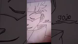 Gono drawing using colour pencil subscribe goj osaturu anime viral shorts [upl. by Eellek]