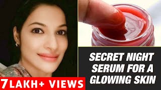 DIY Secret Night Serum for a Glowing Skin  Rethikas Just My Way [upl. by Haleigh]