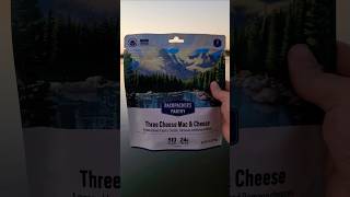 Taste tested Backpackers Pantry Three Cheese Mac amp Cheese backpackingfood tastetest foodweeat [upl. by Ahto162]