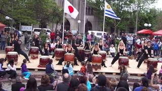 Montevideo Taiko amp Buenos Aires Taiko Arashi [upl. by Ignacius]