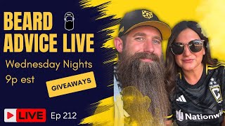 Beard Advice LIVE Tabletop Beard GIVEAWAYS ep212 [upl. by Yesac]