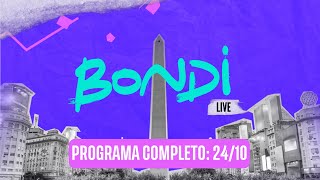 ▶️ PROGRAMACION COMPLETA 2410  BONDI LIVE [upl. by Ahsenroc]