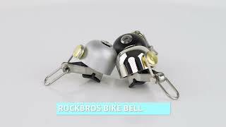 How To Install ROCKBROS 20161A Bicycle Vintage Brass Bell  rockbros bell [upl. by Nodanrb]