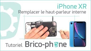 Tutoriel iPhone XR  remplacer le module hautparleur interne écouteur  capteurs  micro [upl. by Ariaec131]