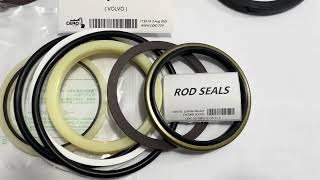 Volvo EW200B EW180B VOE14375085 VOE 14375085 Bucket Cylinder Sealing Kit [upl. by Christean490]