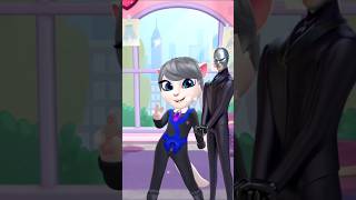 Hawk Moth Miraculous Ladybug My Talking Angela2 hawkmoth fypシ゚viral miraculous ladybug shorts [upl. by Kaule]