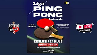 LIVE‼️ Div ELITE STONI 🆚 ONIC  Turnamen LIGA PINGPONG INDONESIA 2024 Seri I  GOR Koarmada RI [upl. by Jaynes236]