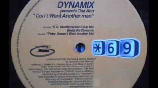 DYNAMIX  DONT WANT ANOTHER MAN  Peter Doesnt Want Another Mix [upl. by Hashimoto]