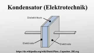 Kondensator Elektrotechnik [upl. by Ibob940]