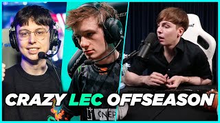 NEMESIS BACK TO PRO CAEDREL WANTS TO MAKE A LOL TEAM  LS Reacts to LEC OffSeason [upl. by Alrats191]