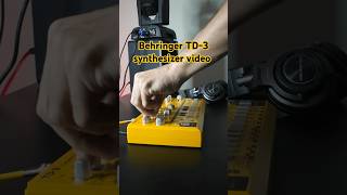 Behringer TD3 synthesizer video shorts synthesizer [upl. by Esil]