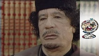 Muammar Gaddafi Interviewed Just Before Libyan Revolution [upl. by Attenna]