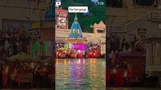 Haridwar Ganga Aarti trending gangaaarti haridwar harkipauri gangariver travel onthisday [upl. by Aurie]