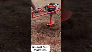 Earth auger rs 8000 9787672239 Melur Madurai TN India 5 [upl. by Clevie694]