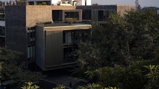 The Three Mashrabiyas House By Matra Architects amp Rurban Planners In NEW DELHI INDIA [upl. by Naejarual]