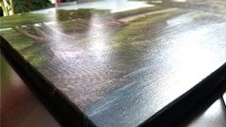 Best Way to Varnish a Painting Oil or Acrylic [upl. by Comethuauc]