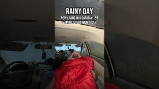 Rainy day car camping egg sammy [upl. by Wurster]