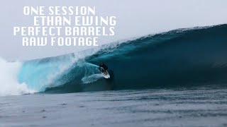 ETHAN EWING SURFING PERFECT BARRELS [upl. by Abbotsun654]