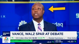 Tim Scott tries to DESTROY Trumps campaign in a SINGLE INTERVIEW [upl. by Enileme]