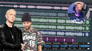 Sounding Like Eminem x Joyner Lucas in FL Studio Vocal Mixing Vocal Preset [upl. by Glovsky859]