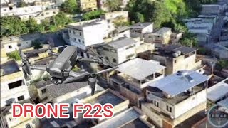 DRONE F22S 4K PRÓ vôo no por do sol [upl. by Wilie739]