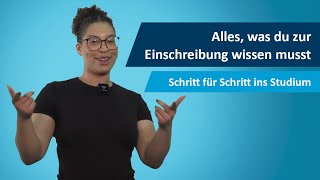 So einfach geht die Einschreibung an der Uni Siegen [upl. by Nytnerb]