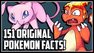 151 Facts About the Original 151 Pokemon [upl. by Thane720]