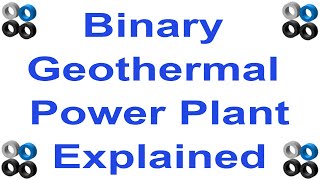 How Binary Geothermal Power Station Works [upl. by Noelle]