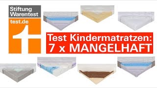 Test Kindermatratzen Diese 7 sind mangelhaft amp können für Babys gefährlich werden [upl. by Orelle627]