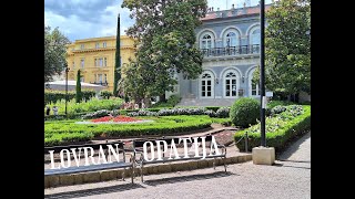 Ontdek Habsburgs OPATIJA in KROATIË met zijn parken en het oude dorpje LOVRAN [upl. by Puduns]