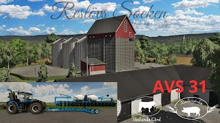 SVERIGES STÖRSTA TRAKTOR RESLÖVS SOCKEN AVS 31 Farming Simulator 22 [upl. by Lleraj]