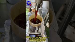 CIXIFM Gear metering pump lubricating oil grease metering 373gtime dosingpump meteringpump [upl. by Airednaxela]