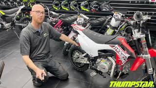 Thumpstar Pit Bike Review  Hunge Pro 110cc 140cc Model  Designed in Australia [upl. by Samalla594]