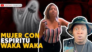 EL DEMONIO ANDA SUELTO😳 Mujer poseída embrujada 😳 El espíritu la hace cantar como Shakira 🥶 [upl. by Etnaled131]