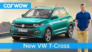 Allnew VW TCross SUV 2019 revealed  all you need to know about this Polobased crossover [upl. by Aitahs783]