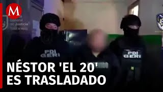 Néstor N El 20 es trasladado al Reclusorio Oriente en la Ciudad de México [upl. by Segal]