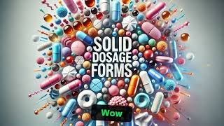 Pharmaceutics Podcast  Introduction to Solid Dosage Forms [upl. by Eittod]