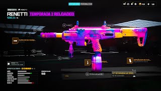 ROTÍSIMA la PISTOLASUBFUSIL de WARZONE🏆​​​​​​ ​la MEJOR CLASE de la RENETTI en WARZONE [upl. by Ahsienyt391]