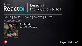 Lesson 1 Introduction to IoT [upl. by Elocen632]