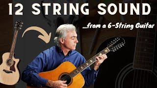 Nashville Tuning 12 String Guitar Sound From A 6 String Guitar [upl. by Jania]