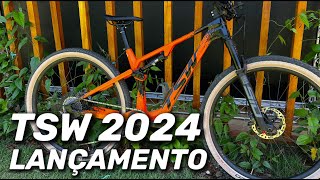 LANÇAMENTO TSW 2024  A NOVA FULL QUEST A MTB DE CORRIDA DA TSW  Canal de Bike [upl. by Yesnyl]