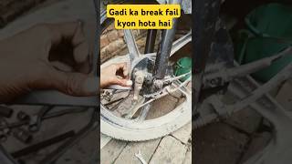 Gadi ka break fail kyon hota hai motorcycle automobile motorcycleparts [upl. by Ahsiek]