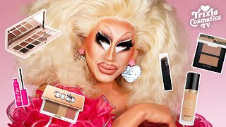 Trixie Tries New Products From Patrick Ta Huda Beauty GXVE and More [upl. by Egarton]