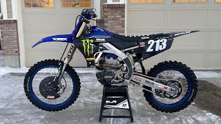 2022 Yamaha YZ250F GYTR Race Bike Build  Inspired by Star Racing Yamaha [upl. by Damick353]