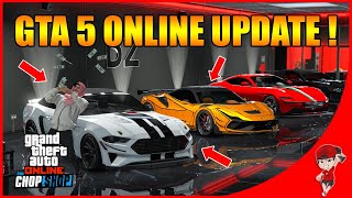 AKHIRNYA UPDATE  GTA 5 ONLINE MOBILNYA KEREN BANGET   GTA 5 ONLINE THE CHOP SHOP [upl. by Luann]