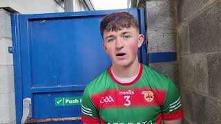 Sean McNamara rock solid fullback for Clooney Quin [upl. by Aierdna451]