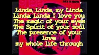 Tee Set  Linda Linda karaoke version  lyrics song 1979 released 1978 [upl. by Zed]