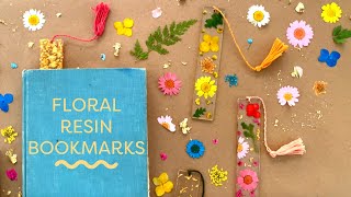 DIY Bookmarks With Resin  Pressed Flowers [upl. by Enhpad]