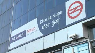 Dhaula Kuan metro station New Delhi [upl. by Aimat]