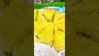 Corn Dhokla sandwich recipe becoz tummy maange more ❤️🥰 [upl. by Dviad]